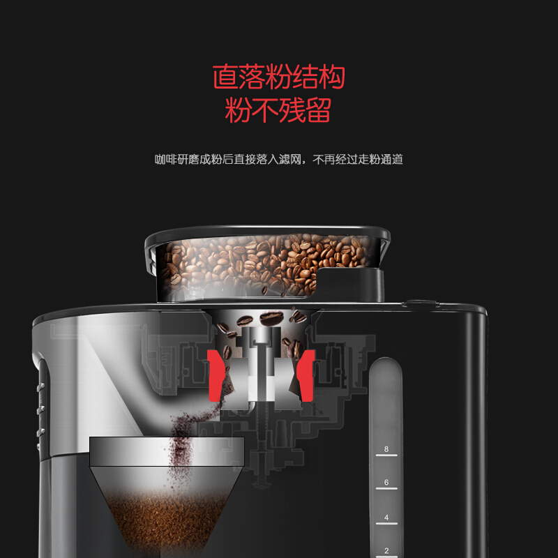 摩飞全自动美式咖啡机MR1028-MR1028